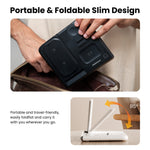 Load image into Gallery viewer, PowerGlow - Jabees PowerGlow 4-In-1 Foldable Wireless Charging Station With LED Night Light
