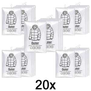 Hanging vacuum storage bags (4 pieces)