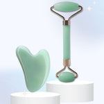 Cargar imagen en el visor de la galería, Slumblr® Gua Sha + Jade Roller Set
