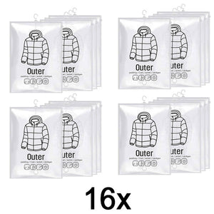 Hanging vacuum storage bags (4 pieces)