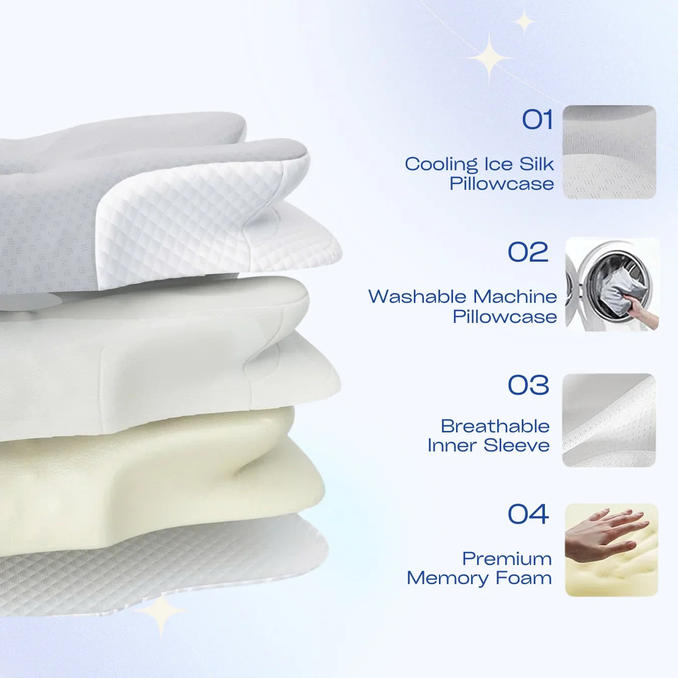 Slumblr® Contour Pillow Case