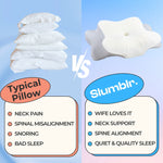 Load image into Gallery viewer, Slumblr® Contour Pillow Case
