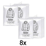 Load image into Gallery viewer, Hanging vacuum storage bags (4 pieces)
