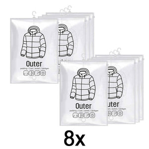 Hanging vacuum storage bags (4 pieces)