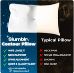 Load image into Gallery viewer, Slumblr® Contour Pillow Case ( COOL, NOSWEAT )
