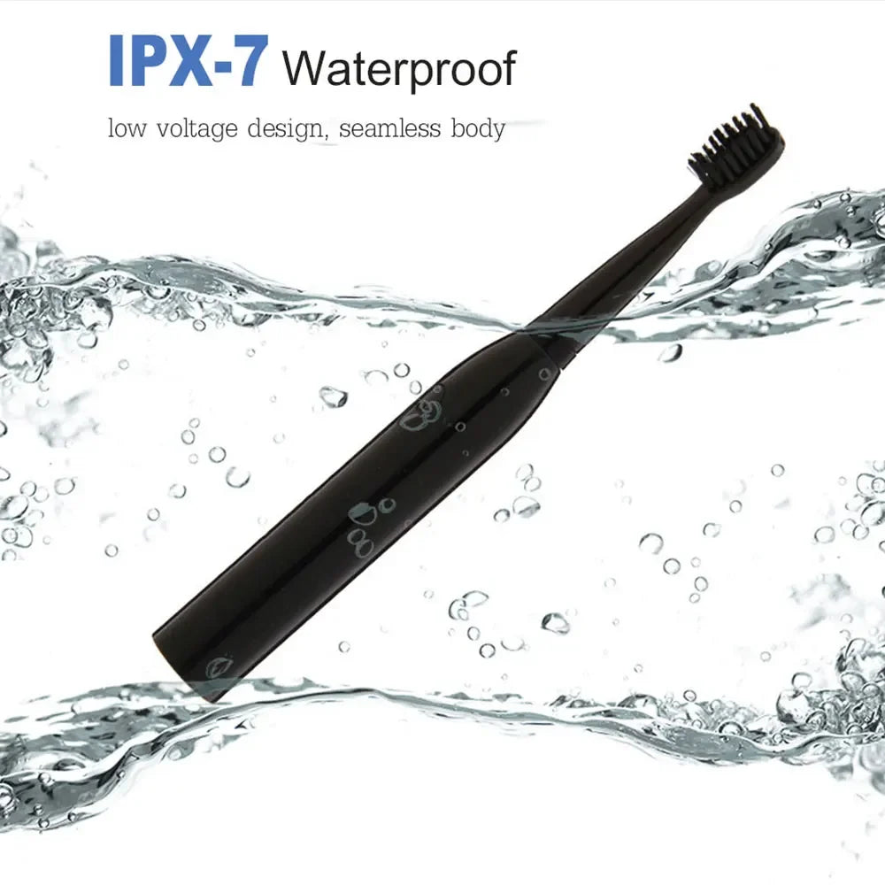 Powerful Ultrasonic Sonic Electric Toothbrush USB Charge Rechargeable
