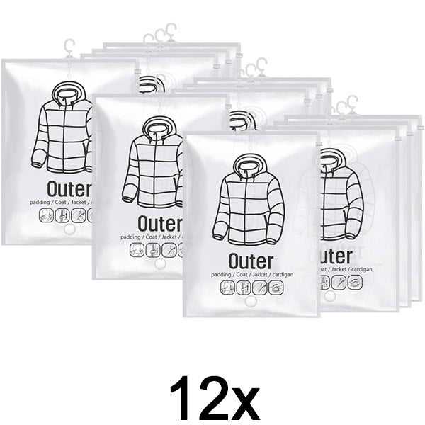 Hanging vacuum storage bags (4 pieces)