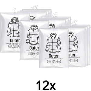 Hanging vacuum storage bags (4 pieces)