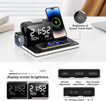 Load image into Gallery viewer, 7-in-1 Wireless Charging Station with Clock and Night Light
