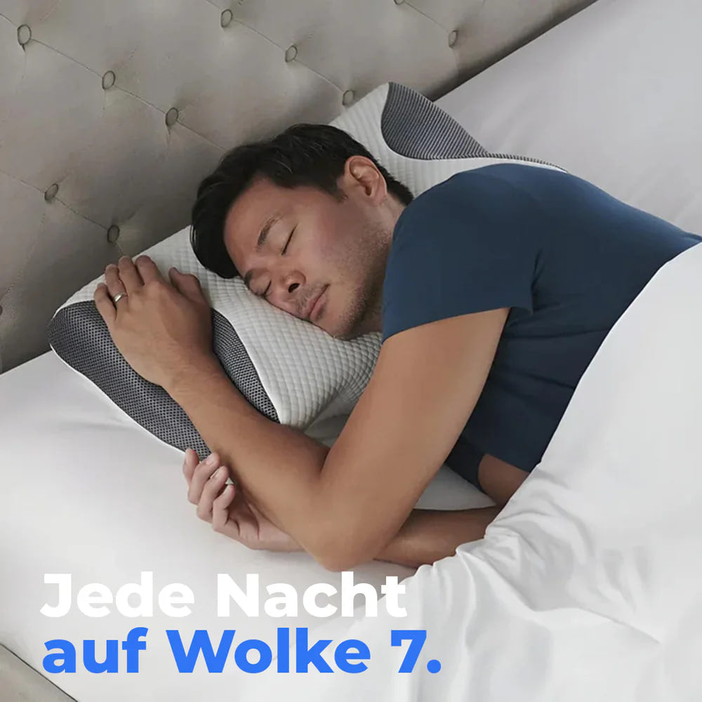 Slumblr® Orthopädisches Kissen aus Memory-Schaumstoff für Nackenschmerzen