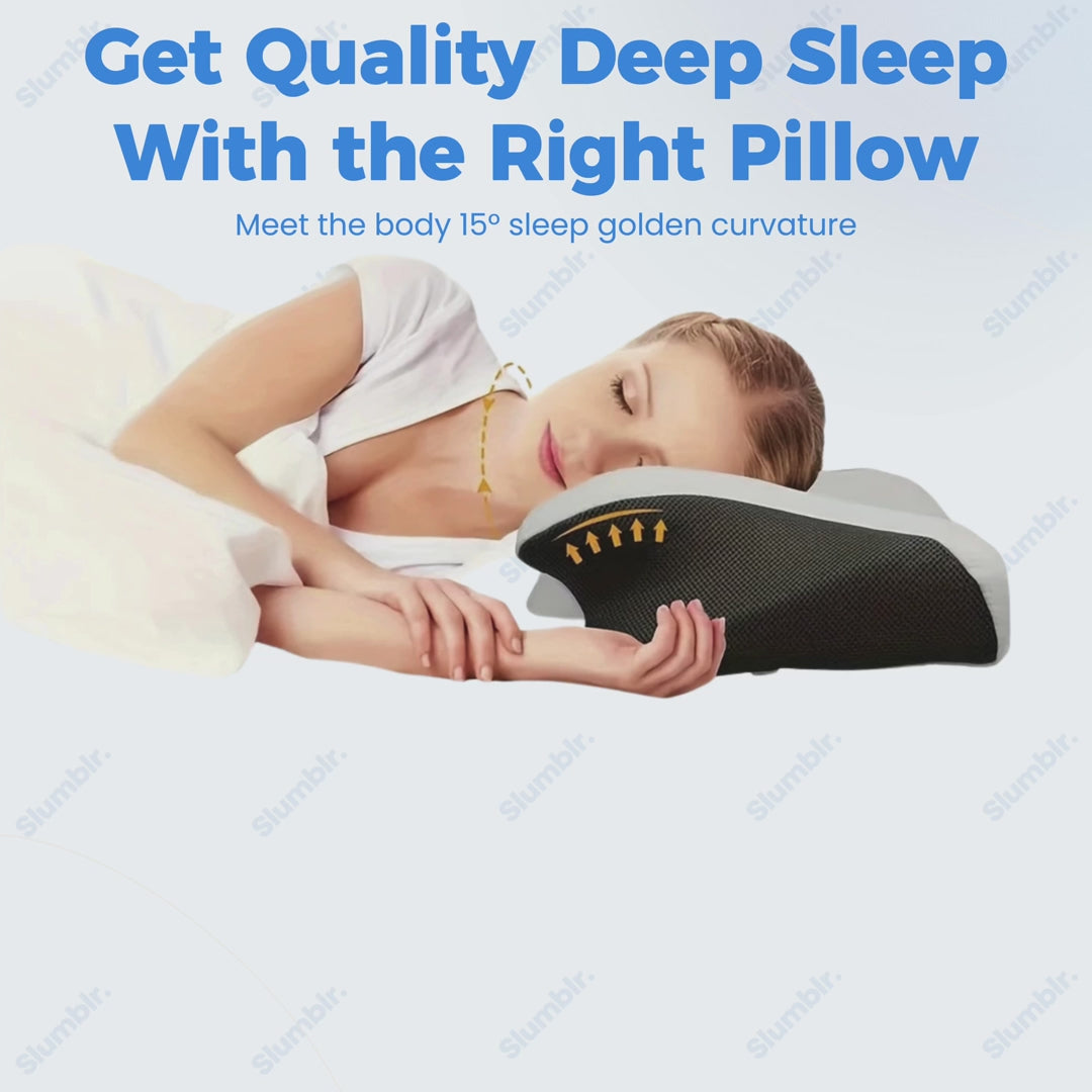 Slumblr® Contour Pillows 2.0: Elevated & Enhanced Thickness